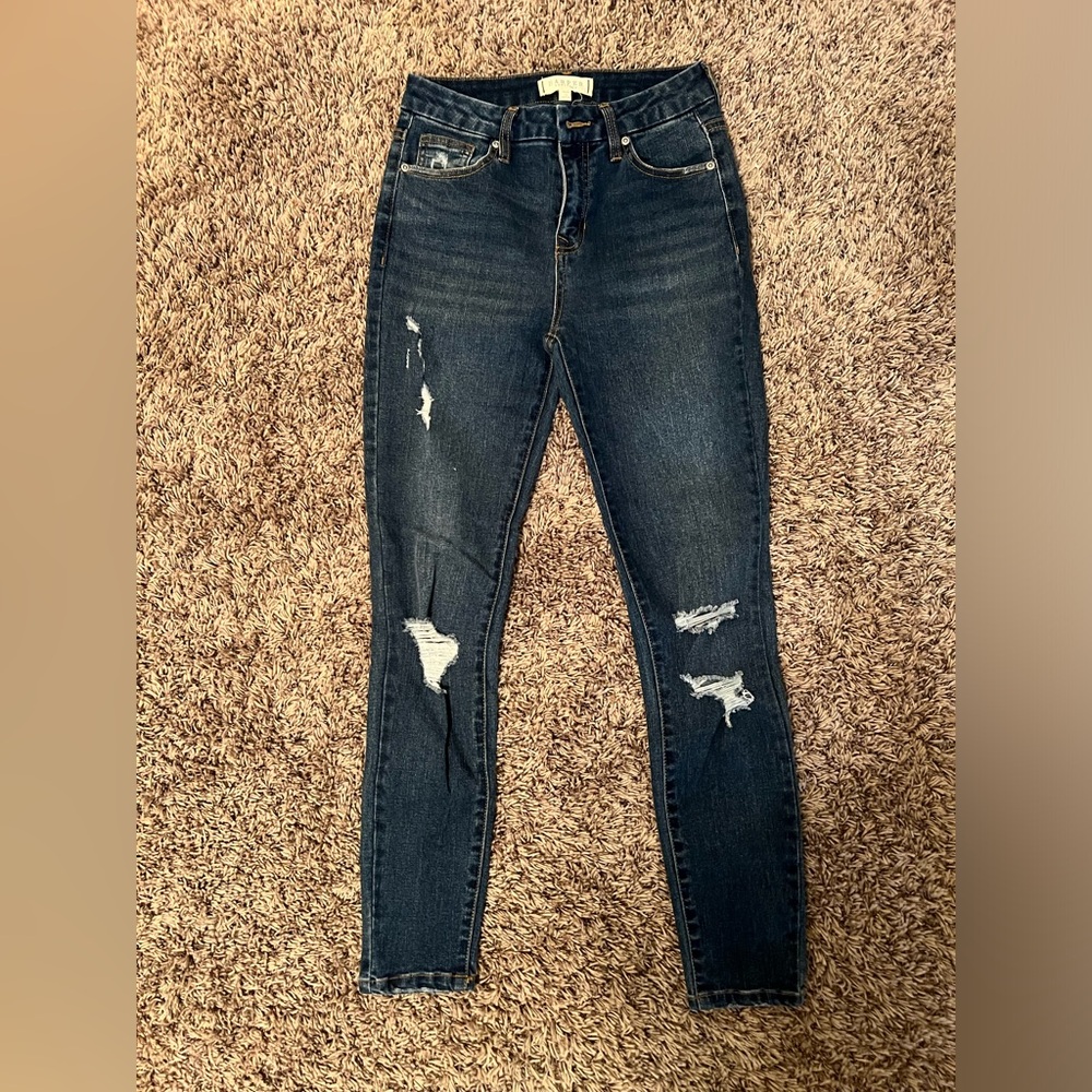 Francesca’s High Rise Skinny Jeggings Jeans